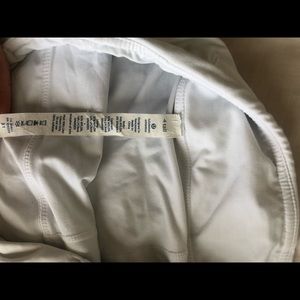 White lululemon skirt size 4